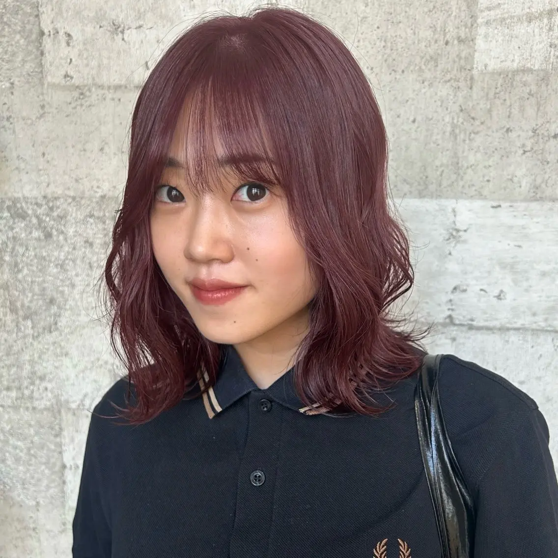 ミディアム カラー カット ヘアカラー トリートメント 🍒中川葵久美🍒 レイヤー/メンズのヘアスタイル
