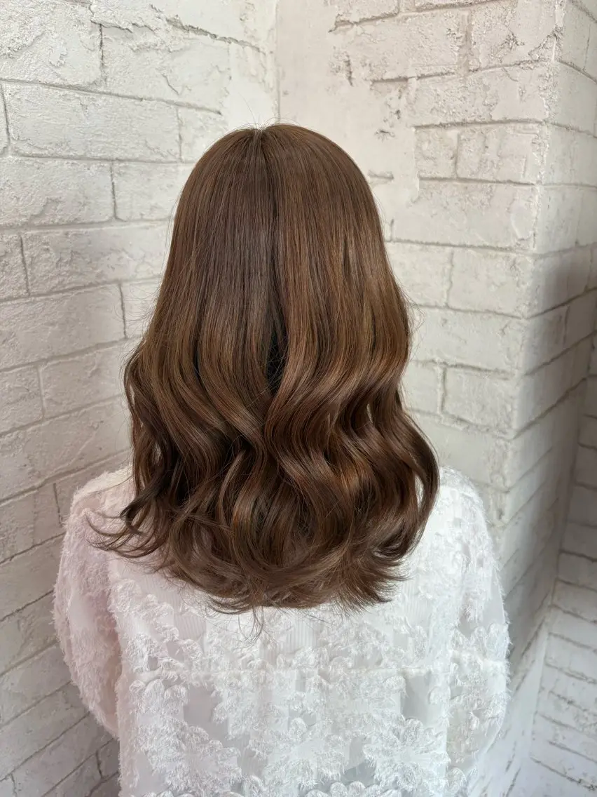 セミロング カラー ヘアカラー 🎀 Ruka 🎀のヘアスタイル