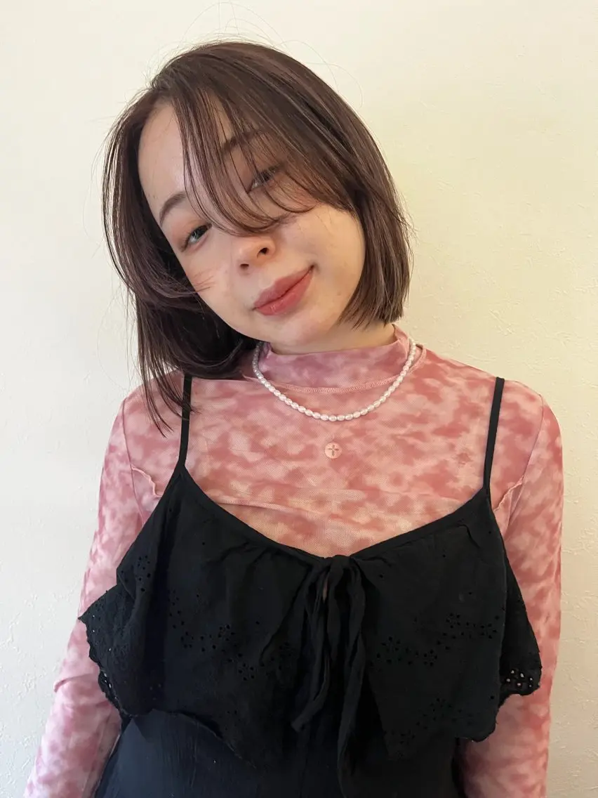 🫧🌷人気🌷🫧似合わせカット+艶カラー+ヘッドスパ+ケアトリートメント🌙(暖色/髪質改善)の写真
