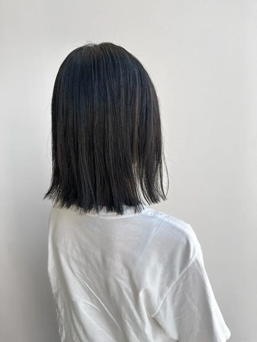 ミディアム カラー ヘアアレンジ カット ヘアカラー トリートメント 🥀暖色韓国ヘア💕 保科侑花のヘアスタイル