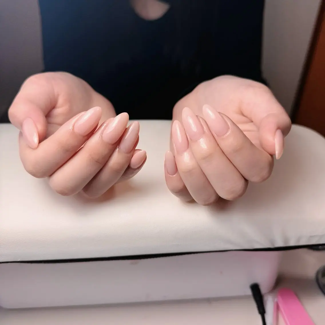 ネイル チークネイル フレンチネイル グラデーション 韓国ネイル マグネットネイル Hana Nailのネイルデザイン