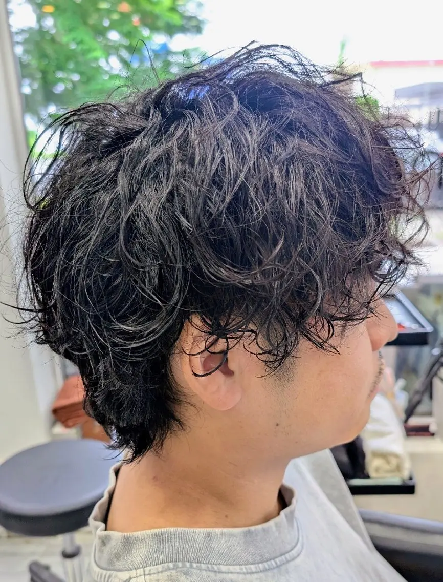 パーマ スパイラルパーマ mods hair  宇都宮のヘアスタイル