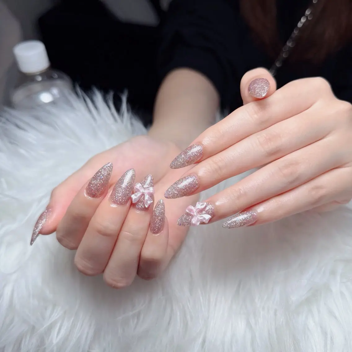 ネイル アートネイル フレンチネイル ジェルネイル 韓国ネイル マグネットネイル ハンドネイル Lenie Nail Okuboのネイルデザイン