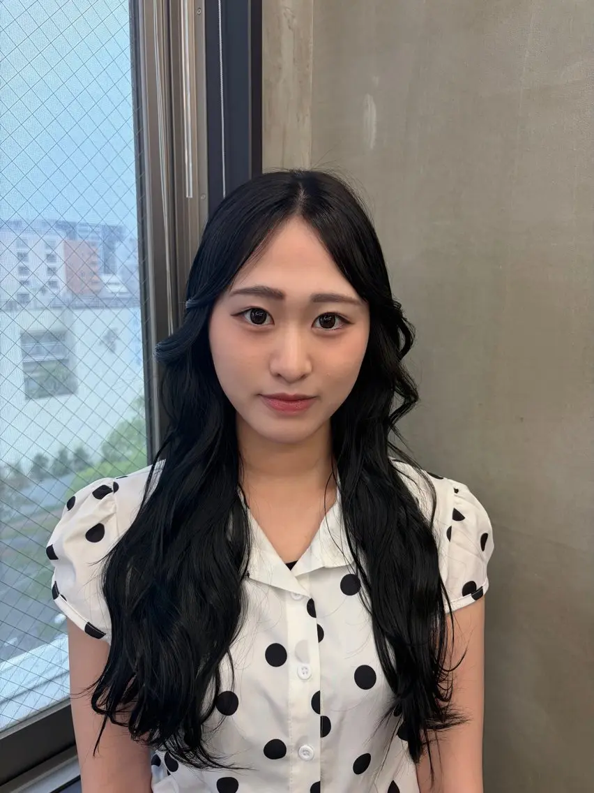 ロング カラー 透明感カラー haruka N°ulusのヘアスタイル