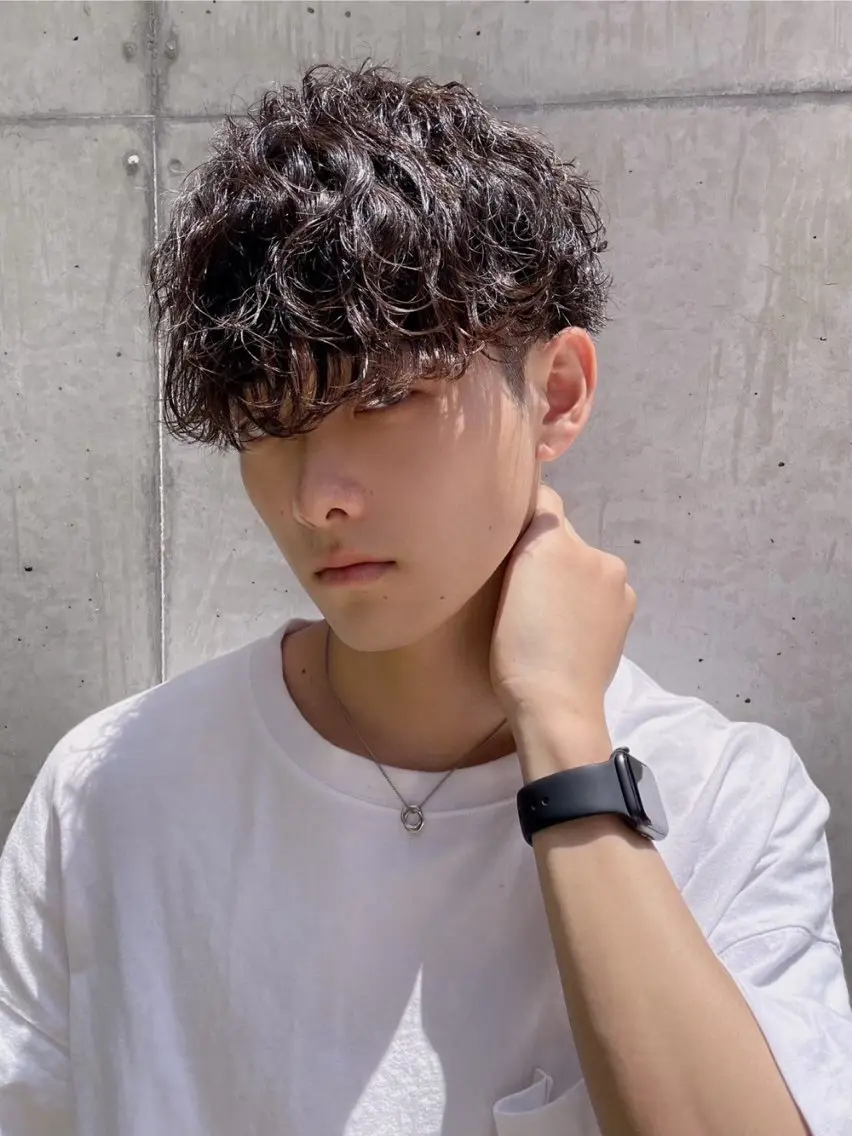 ショート カット パーマ トリートメント パーマ職人⭐ KAZUのヘアスタイル