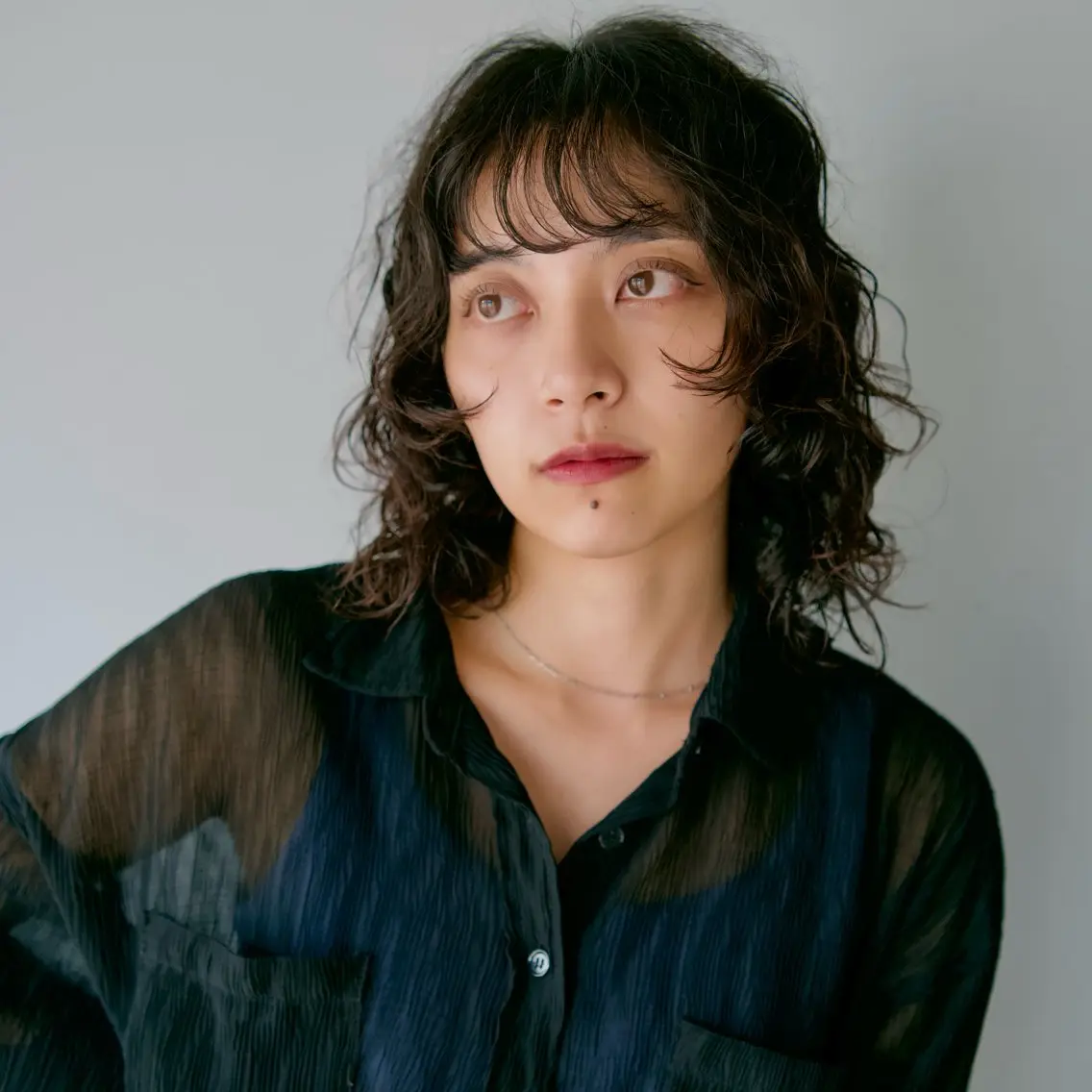 ミディアム パーマ ミディアムパーマ カット パーマ 清澄白河|赤城颯汰 |ニュアンスパーマのヘアスタイル