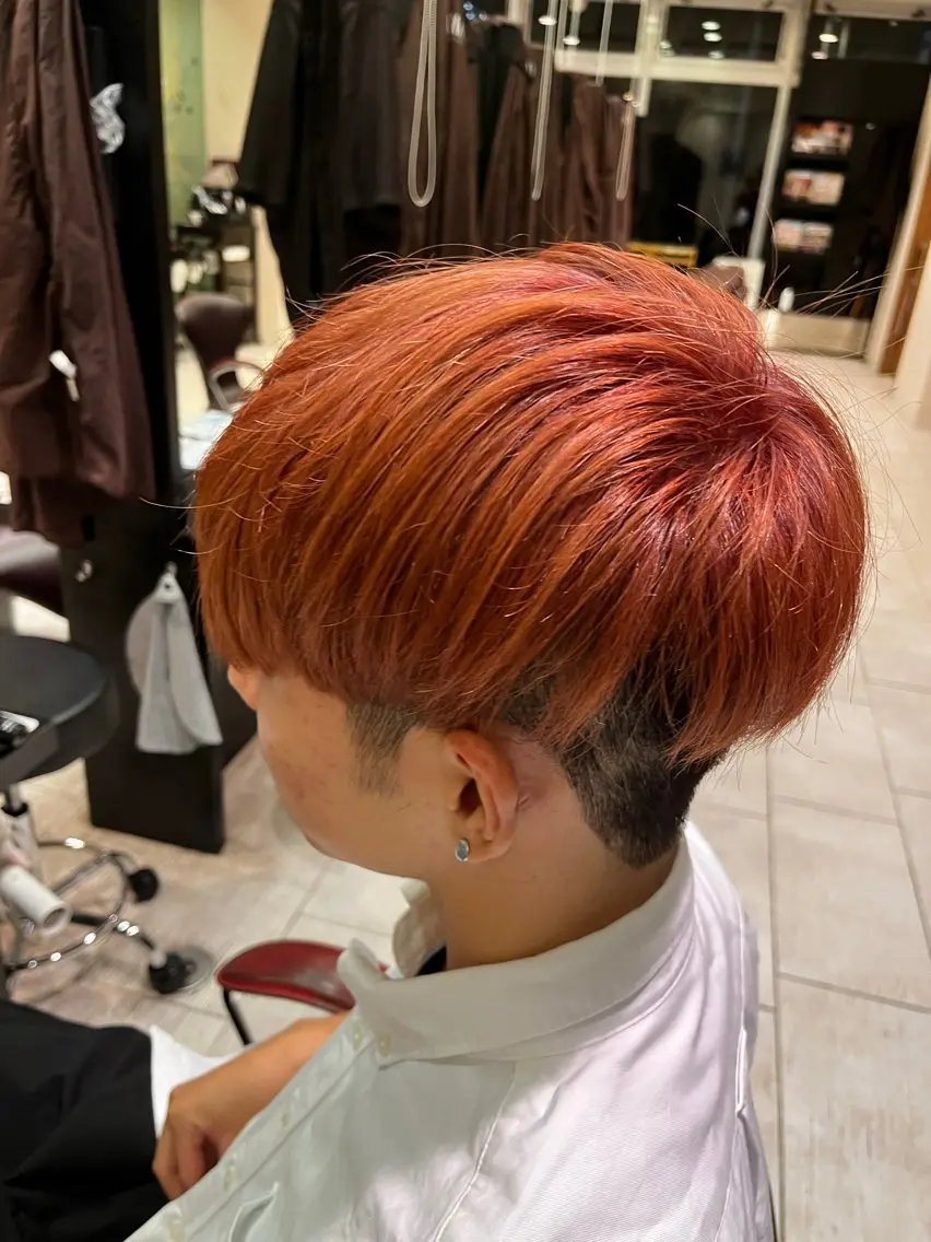 カラー メンズ ri kuのヘアスタイル