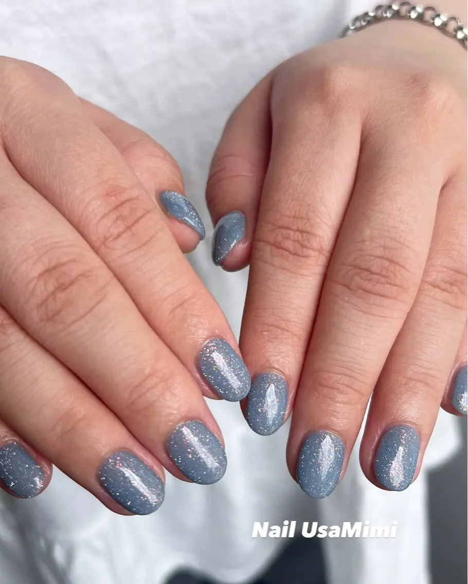 ネイル アートネイル オーロラネイル チークネイル フレンチネイル ジェルネイル ハンドネイル 本町NailUsa Mimi RIKOのネイルデザイン