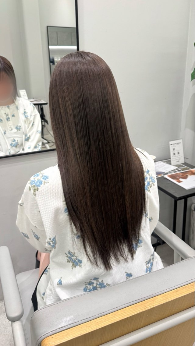 カラー ベージュカラー Joule大分 大野李予のヘアスタイル