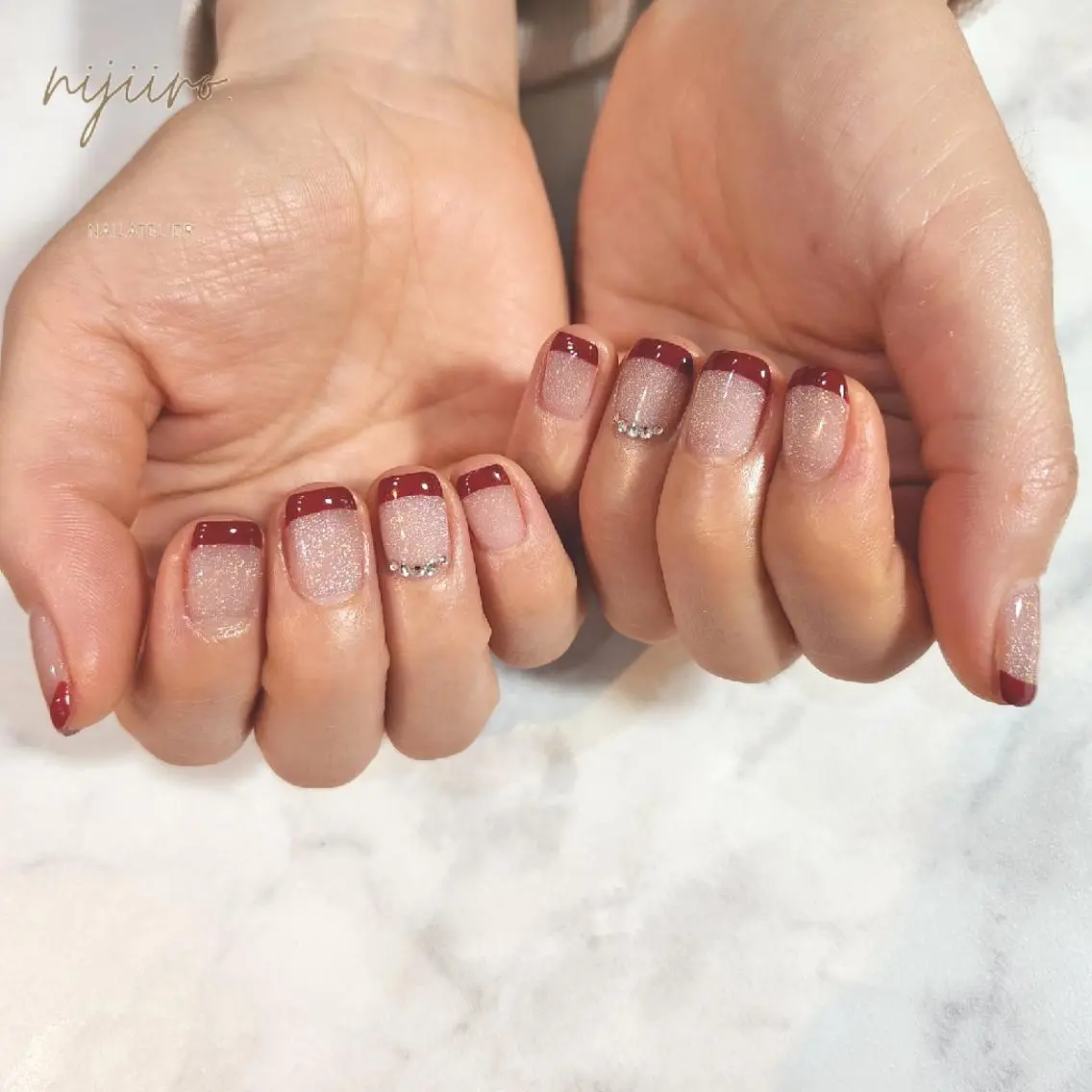 ネイル ハンドネイル nijiiro🌈 サトウのネイルデザイン