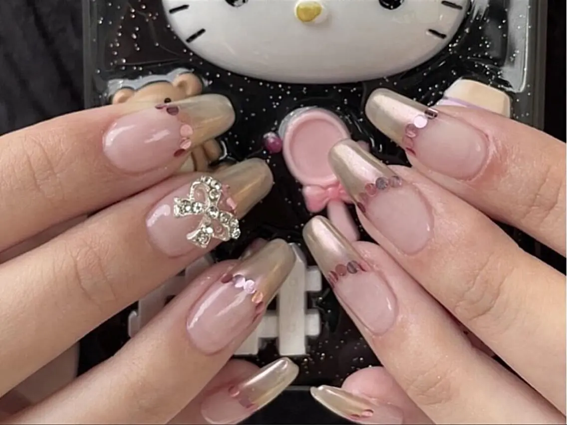 ネイル アートネイル 持ち込み 🎀cute nail🎀トレンドのネイルデザイン