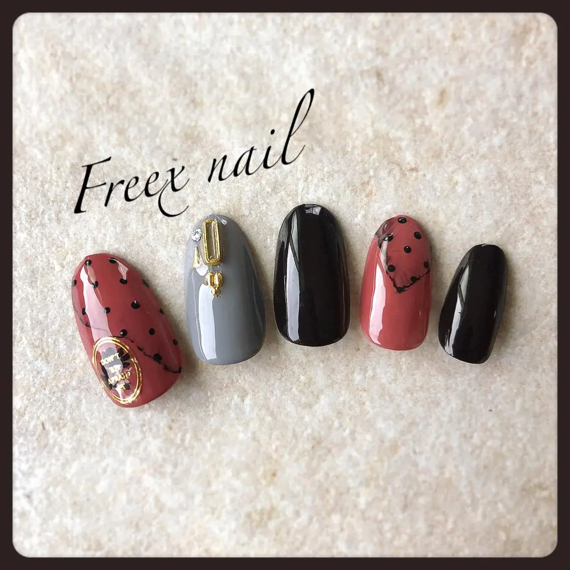 ネイル ドット freex nail /ニュアンス/個性派のネイルデザイン