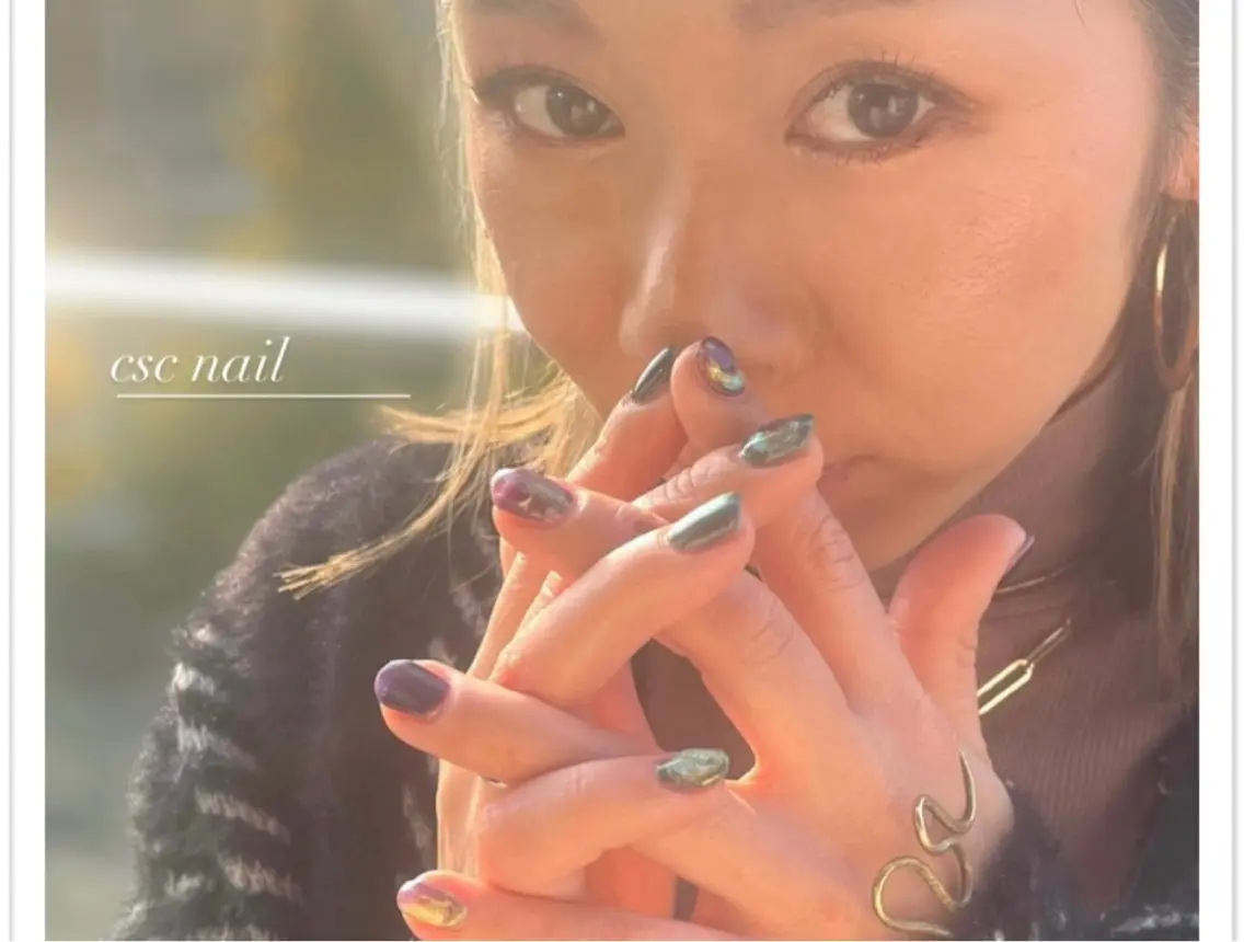 ネイル ニュアンスネイル ハンドネイル cscnail keikoのネイルデザイン