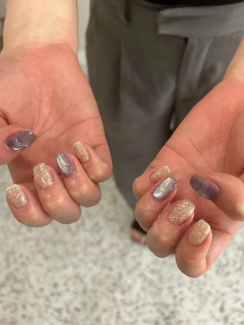 ネイル ハンドネイル 小松 千冬のネイルデザイン