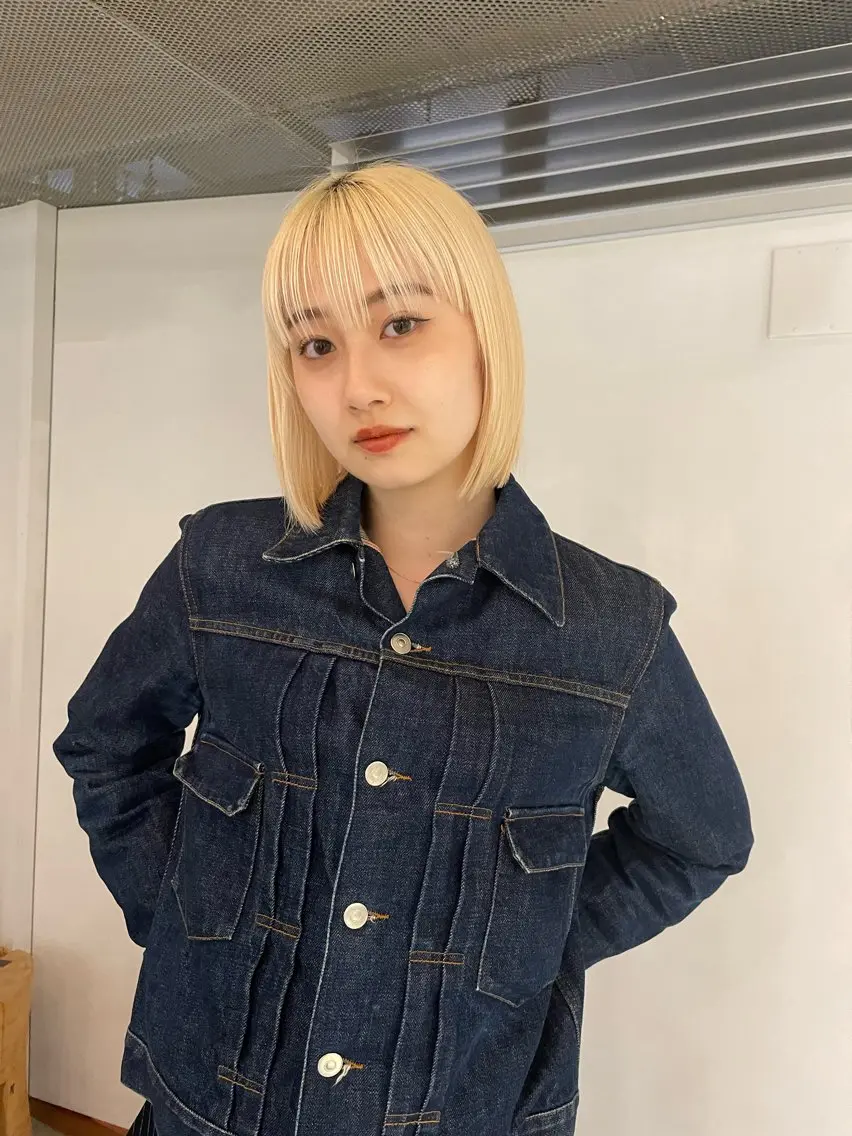 カラー かがやしづ ⭐️カラーモデルのヘアスタイル