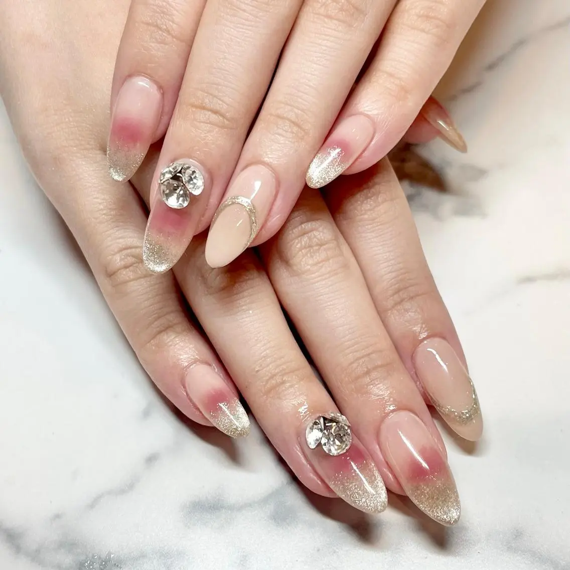 ネイル ハンドネイル pro.M ☆Kinukaのネイルデザイン