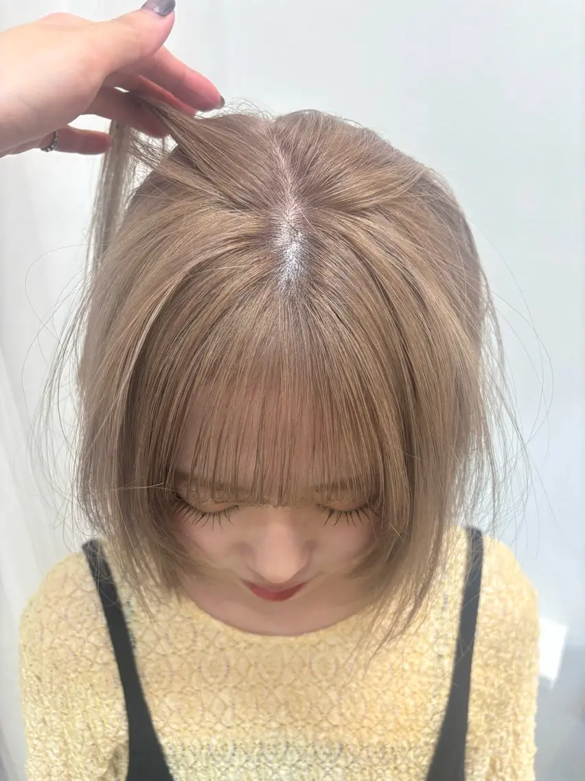 ミディアム 柴田美育/ カットモデル募集のヘアスタイル