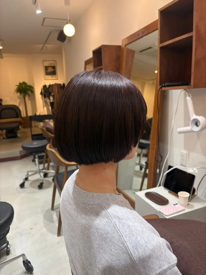 ショート ボブ ボブ/レイヤー /河内温太のヘアスタイル