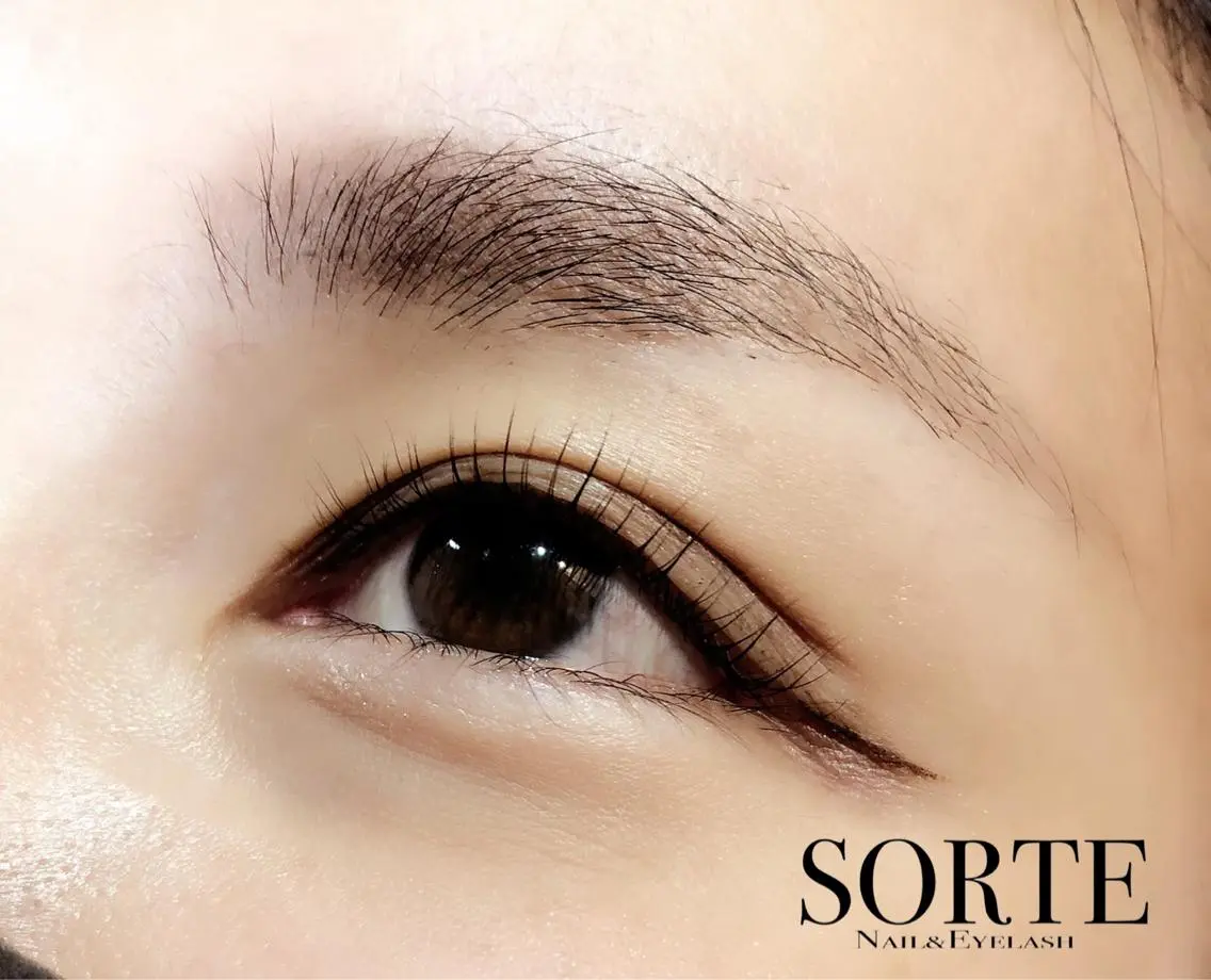 マツエク・マツパ 一重×まつ毛パーマ マツパ SORTE .のマツエク・マツパデザイン