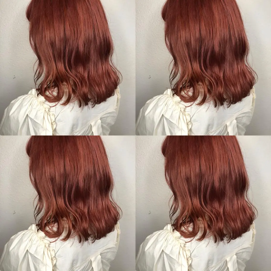 ミディアム カラー ベージュカラー ブリーチ ピンクカラー ピンクベージュ あさだ しゅうたろうのヘアスタイル
