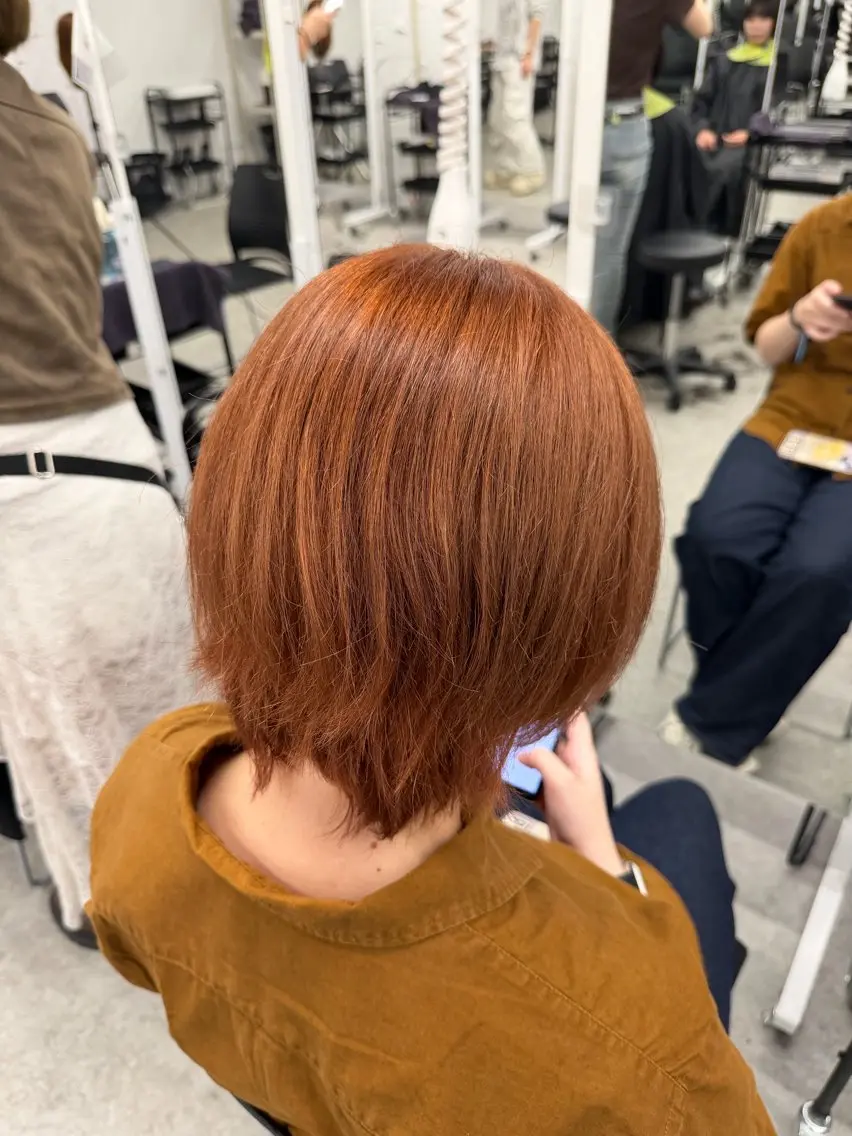 カラー 透明感カラー🫧 EMAのヘアスタイル