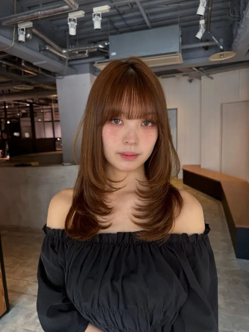 ロング 口コミＮｏ1✨️レイ ヤーカット/かいとのヘアスタイル