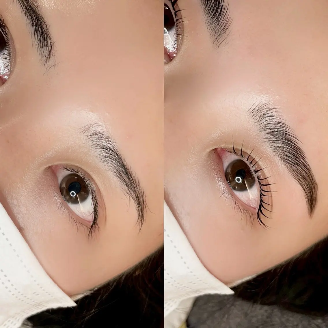 🥀眉毛まつ毛Set🌙 パーソナルアイブロウ（Wax＋保湿ハイドロジェリーマスク付）×パーソナルラッシュリフトの写真