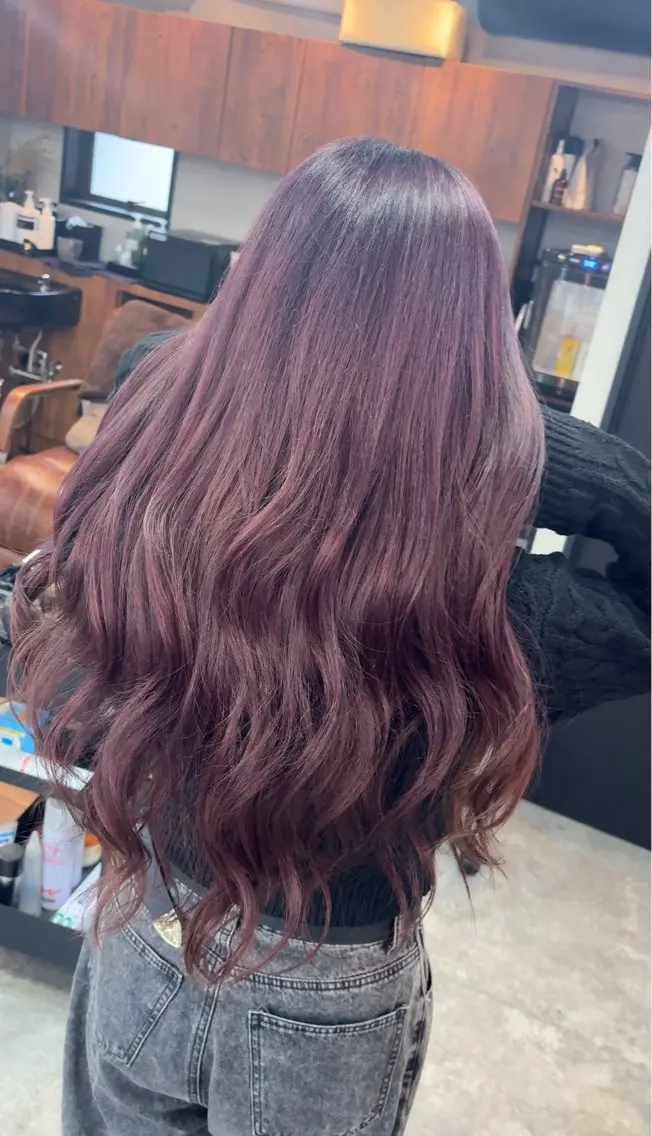 ロング ヘアカラー ️🫧 MIZUHO️ 🫧のヘアスタイル