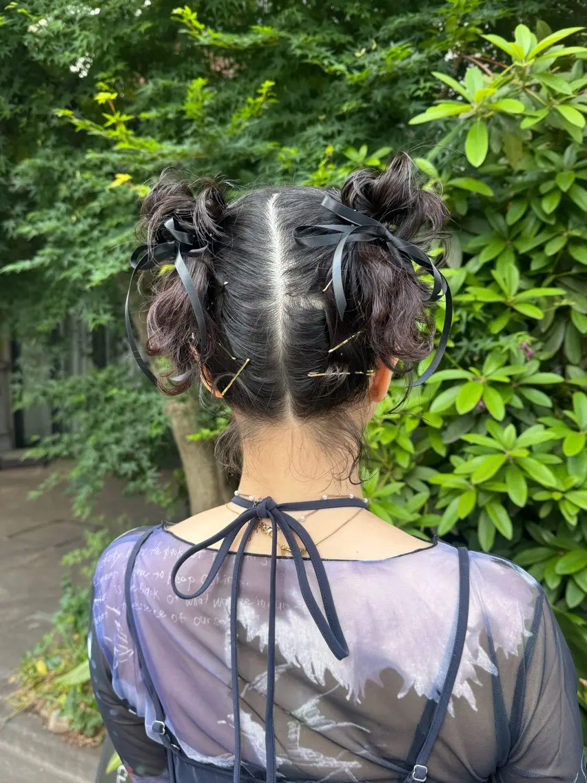 ショート ヘアアレンジ ヘアセット 🎗️【ヘアセット 美眉】吉川玲🎗️のヘアスタイル