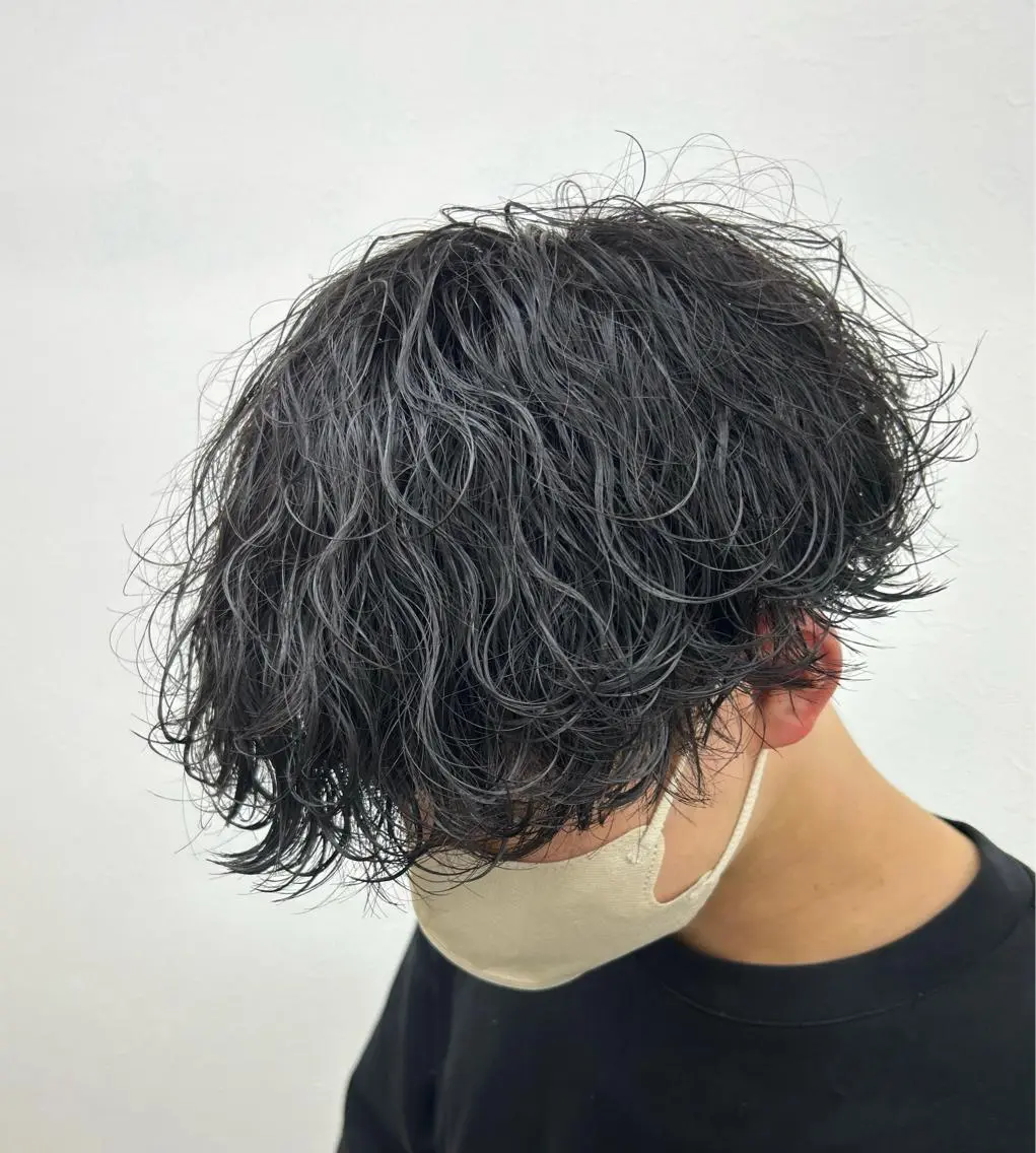 【メンズ限定】🔥(波巻き・ツイストスパイラル・ツイスト・スパイラル)コールドパーマ+カット!の写真