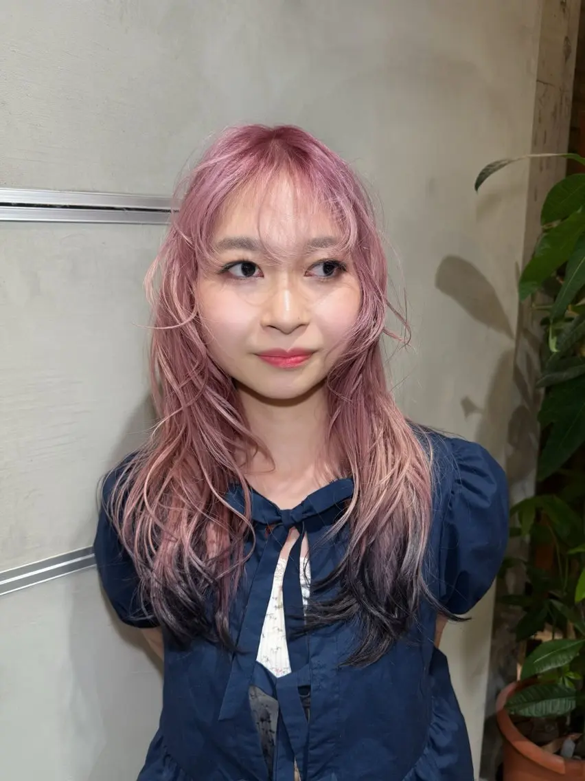 ロング Lolonois池田 代表 鍜治本颯太のヘアスタイル