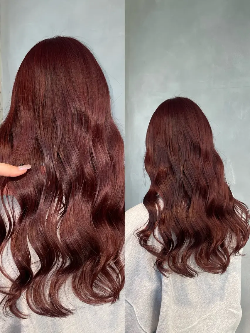 🌼ブリーチ無しのワンカラー＋毛先カット＋ミルボン3stepトリートメント🌼の写真