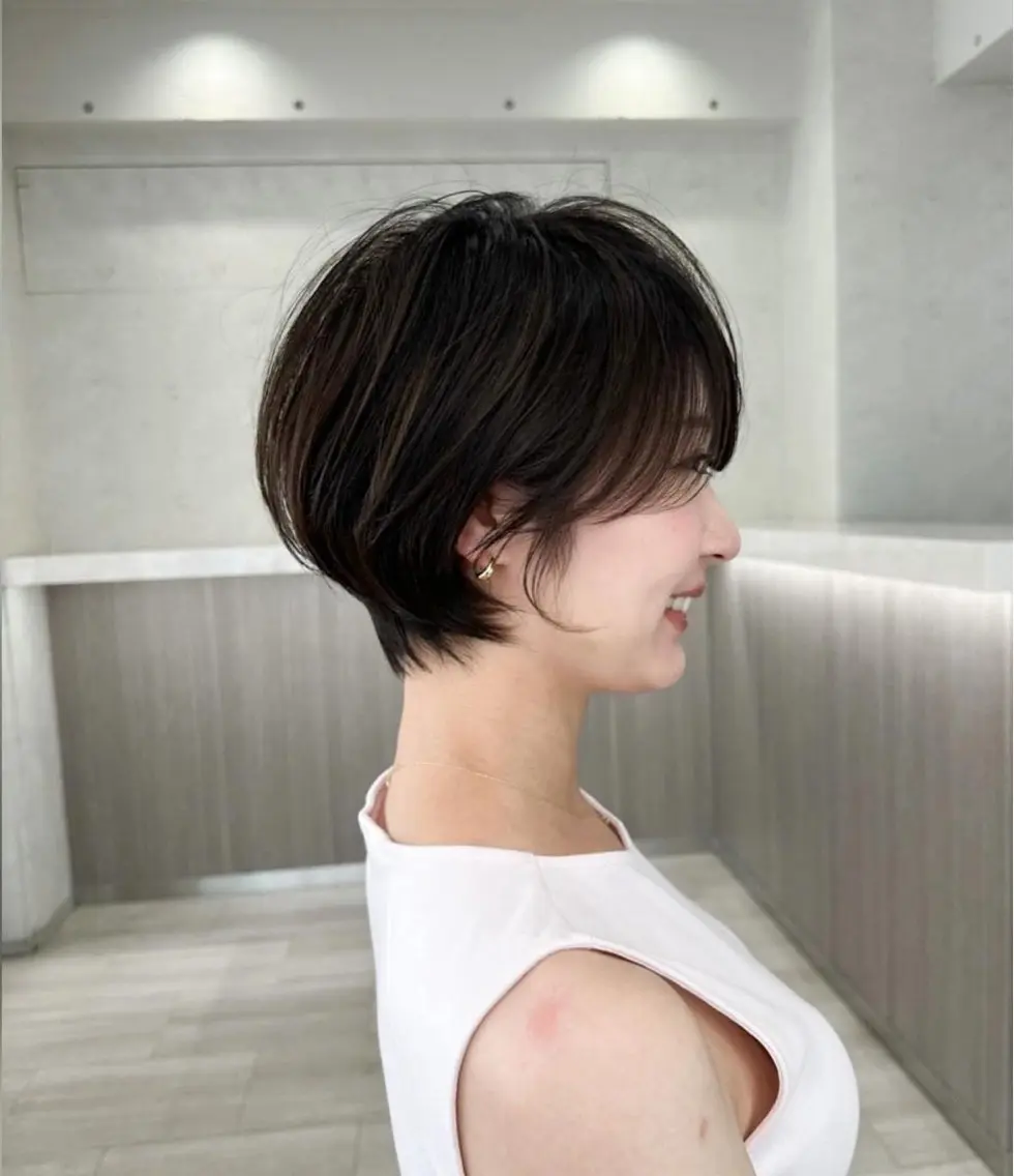 ショート 🫧似合わせショート ゴヤ🫧のヘアスタイル