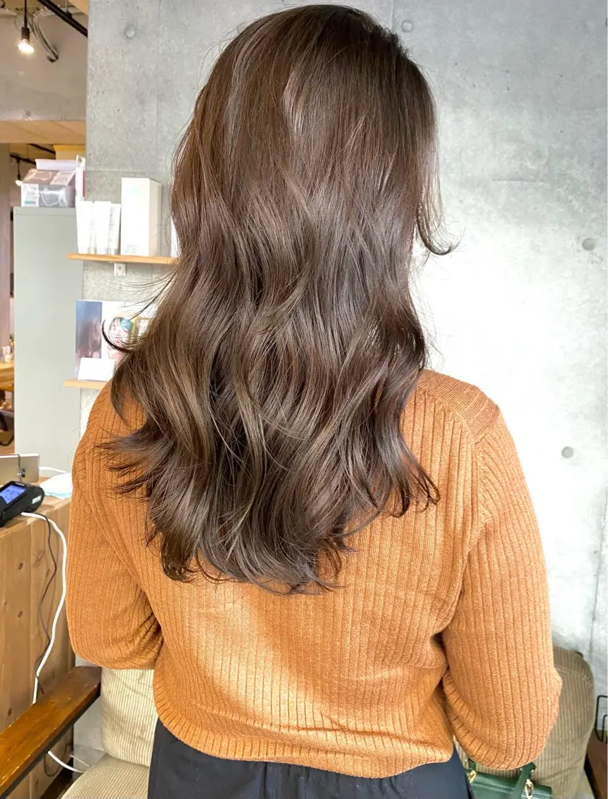 ⭐️ブリーチ無しフルカラー+オージュア5STEPトリートメント⭐️¥15400↪︎¥12100の写真