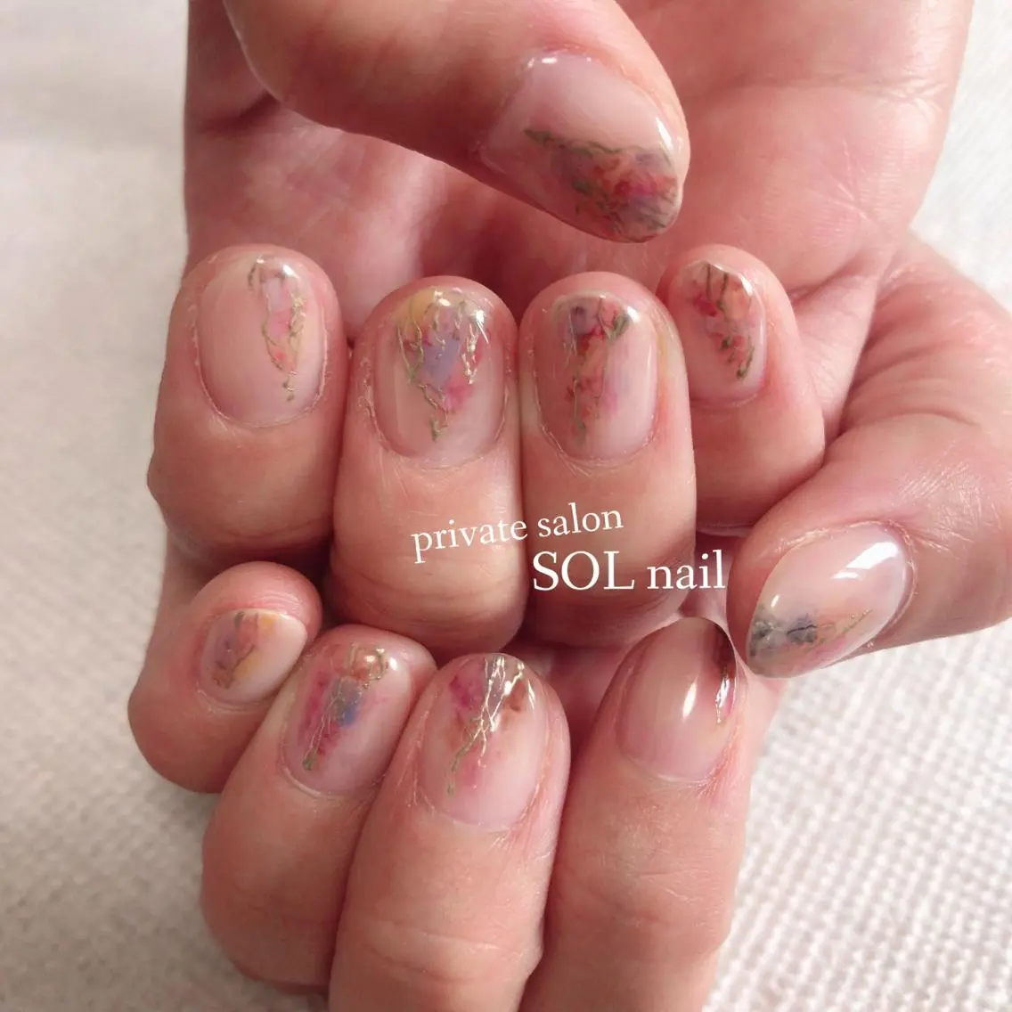 ネイル ハンドネイル SOL NAILのネイルデザイン