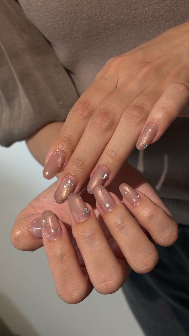 ネイル ハンドネイル 長さだし専門/中津 /ae nailのネイルデザイン