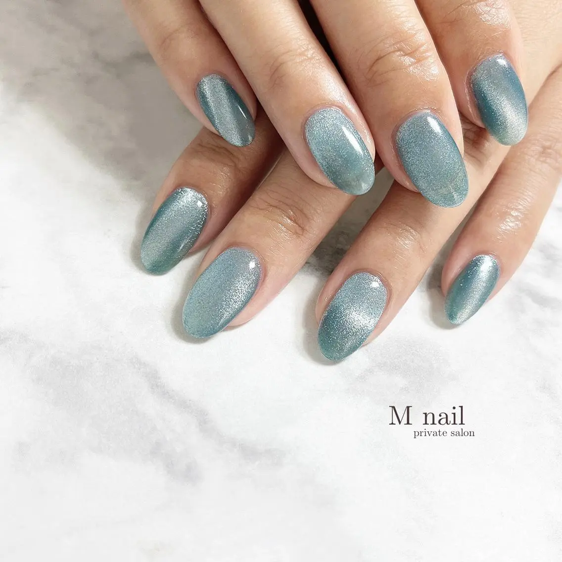 ネイル マグネットネイル ハンドネイル M nailのネイルデザイン