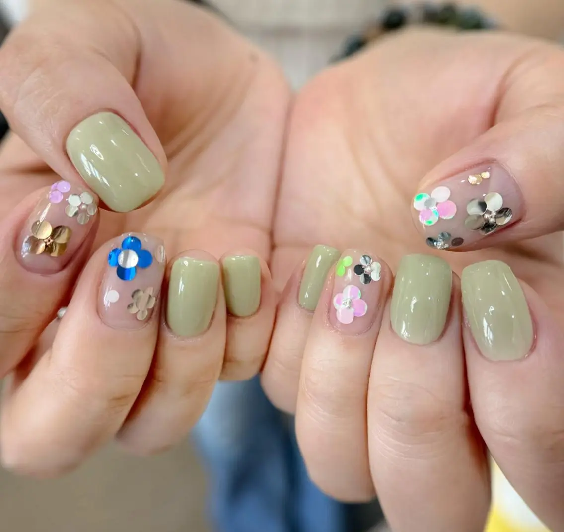 ネイル ハンドネイル ハンドケア 🍑 momo_nailのネイルデザイン