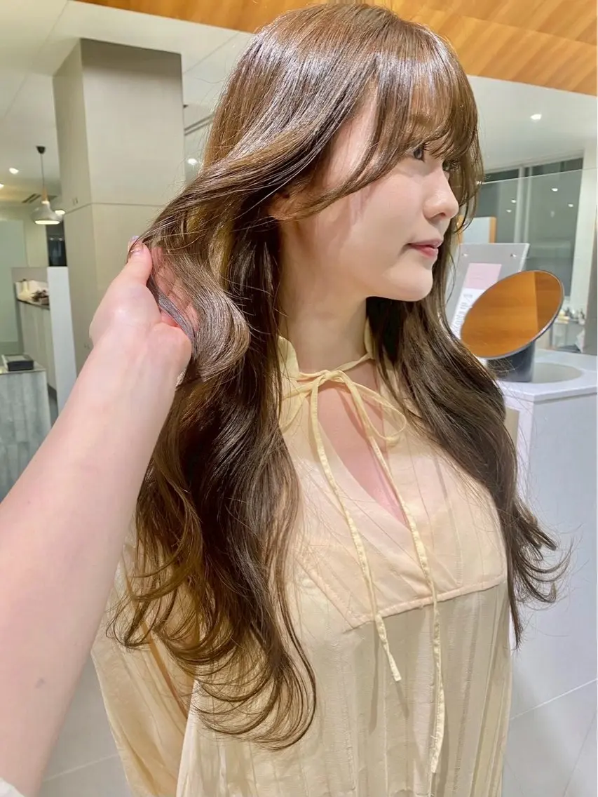 ロング カラー ヘアカラー カラーモデル/ wakana🫐💟のヘアスタイル
