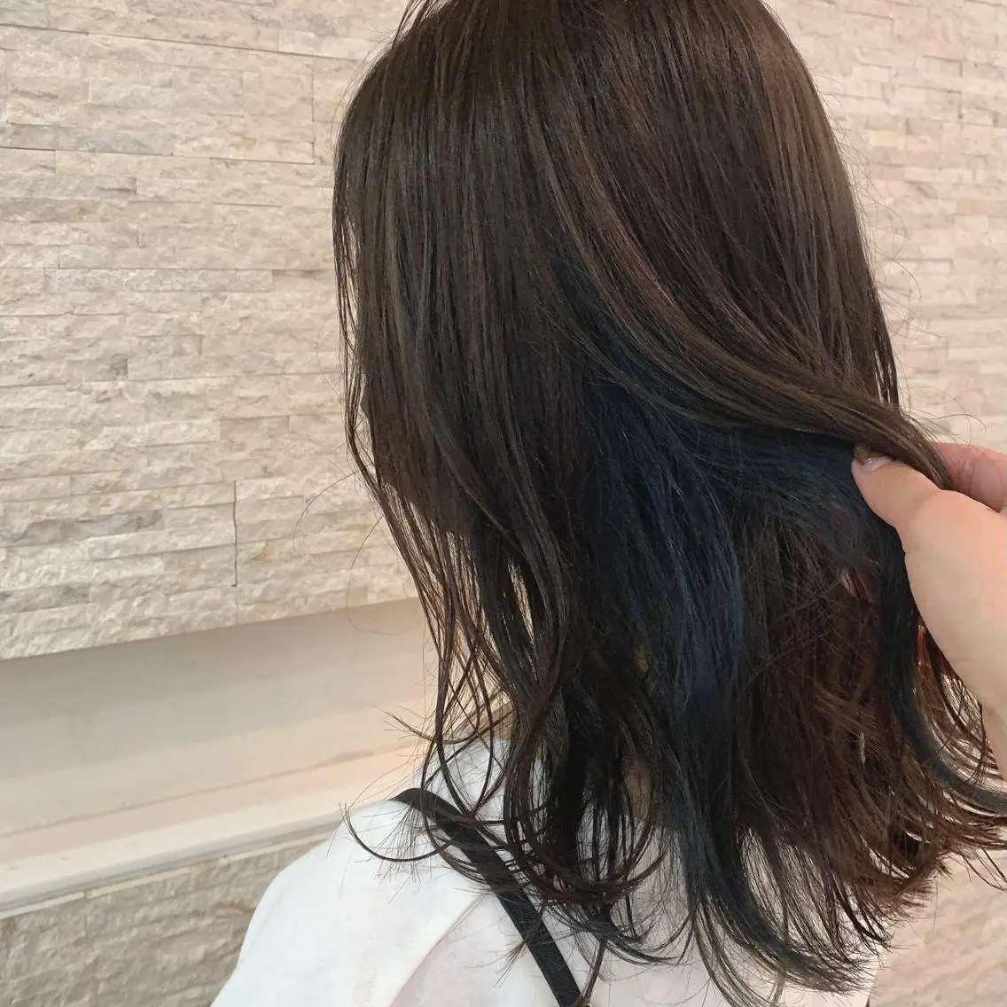 カラー インナーカラー ✄折橋 彩花🐶🍑のヘアスタイル