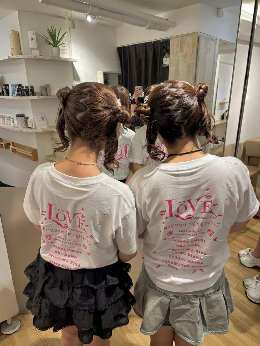 ロング ヘアアレンジ ポニーテール 結婚式・ブライダル くびれヘア 顔周りカット 髪質改善 ヘアセット ️韓国ヘア／レイヤー カット❤️Yūkaのヘアスタイル