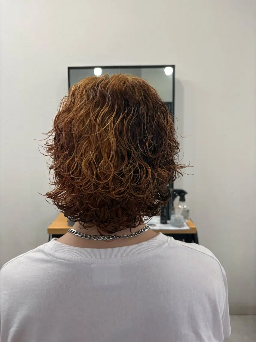 パーマ メンズ 下北沢メンズパーマ 特化園田　楓莉のヘアスタイル