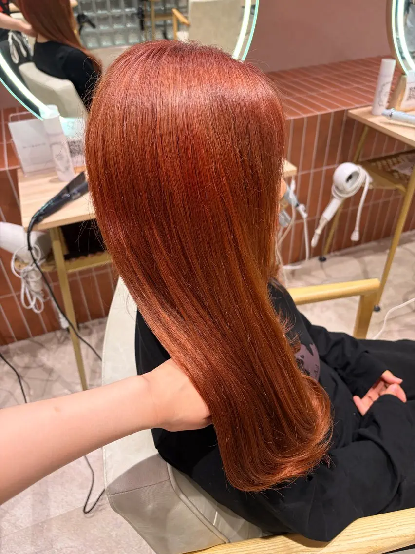 カラー zest/bis Rin ʚ🎀ɞのヘアスタイル