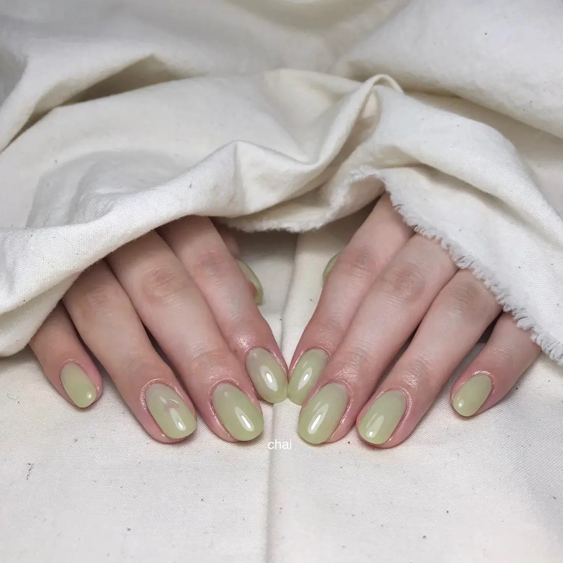 ネイル ハート ハンドネイル chai nail _ai📍鶴橋/桃谷のネイルデザイン