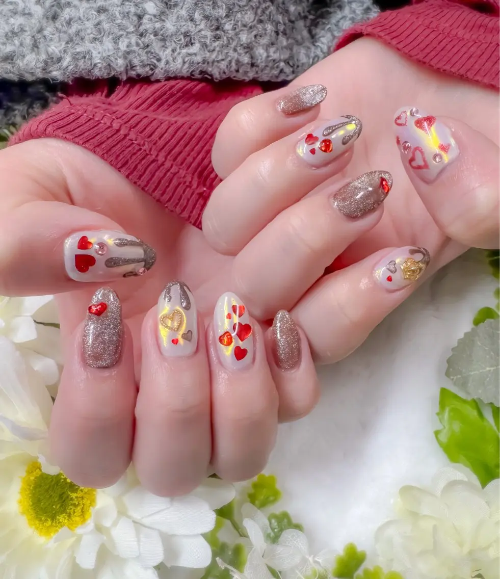 ネイル ハンドネイル 佐藤 桃菜のネイルデザイン