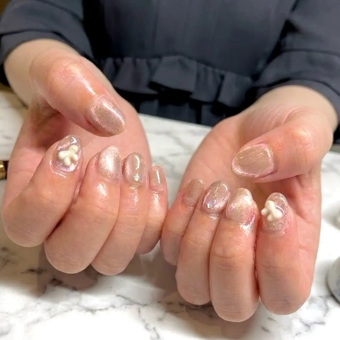 ショート ハンドネイル Nail Salon midnightのネイルデザイン