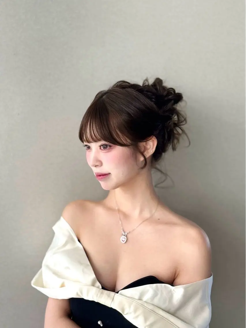 ロング ヘアカラー 濱田 剛志のヘアスタイル