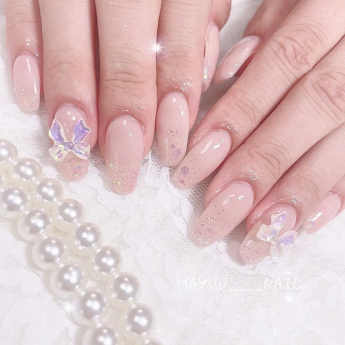ネイル 🎀 Mayu 🎀痛ネイルのネイルデザイン