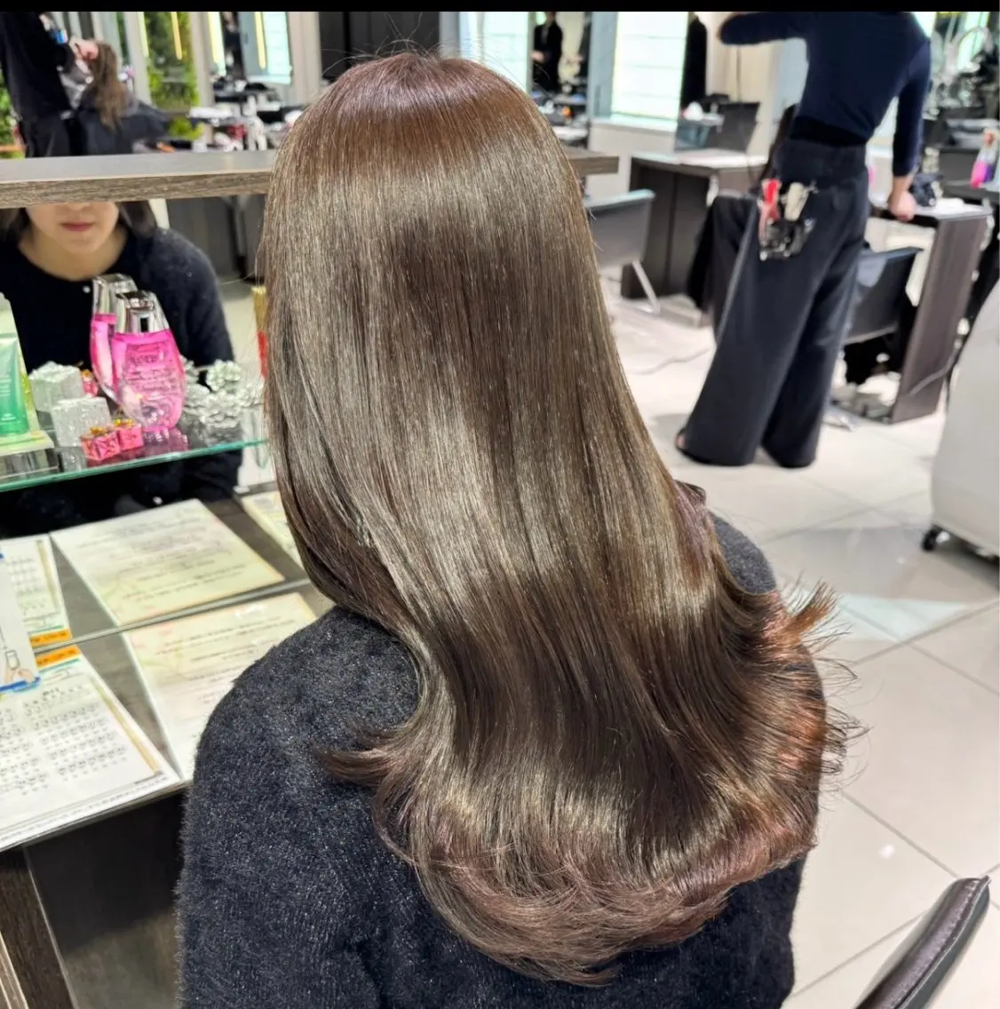 ロング トリートメント 沙瞳sara🎀🫧 /カラーNo.1のヘアスタイル