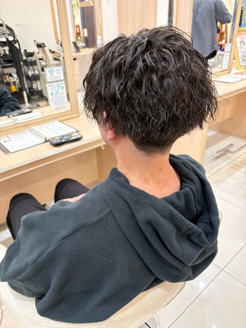 パーマ ツイストスパイラルパーマ スパイラルパーマ 片野 友椰のヘアスタイル